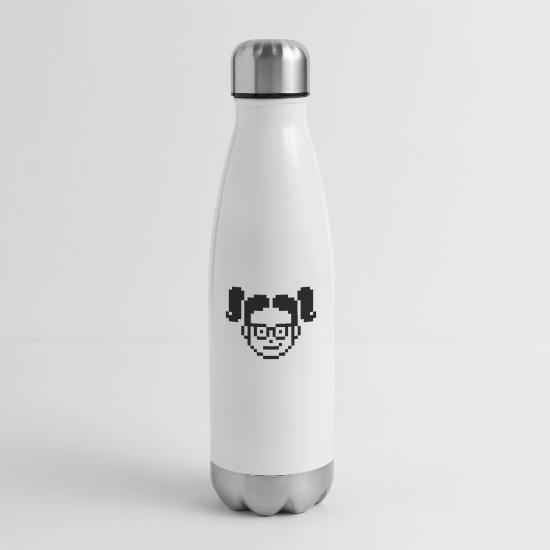 G17 Geek Girl 17 oz Insulated Stainless Steel Water Bottle