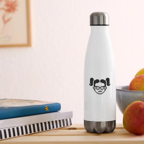 G17 Geek Girl 17 oz Insulated Stainless Steel Water Bottle