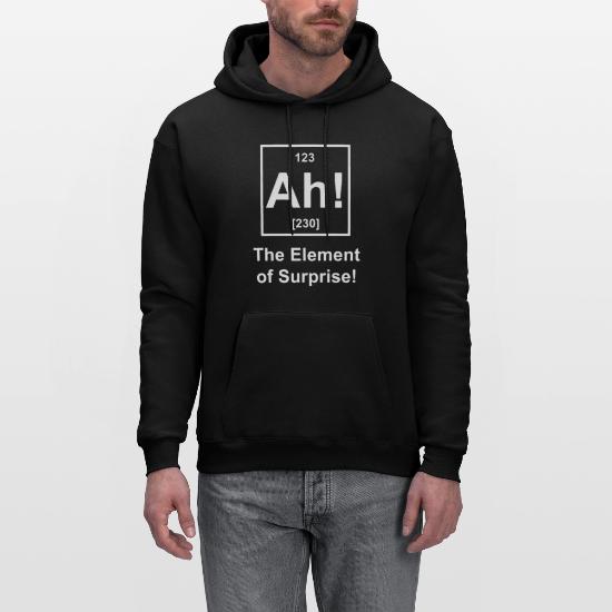 Ah! The Element of Surprise Men's Hoodie
