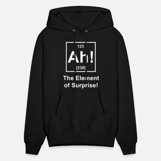 Ah! The Element of Surprise Men's Hoodie