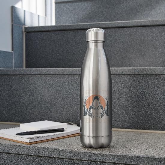 I Goon FEMBOYS Meme Skeleton Edging Gooning  17 oz Insulated Stainless Steel Water Bottle