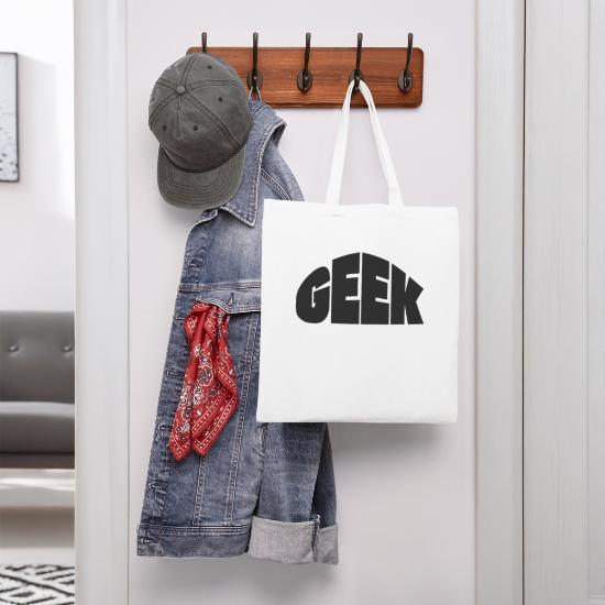 GEEK Recycled Tote Bag