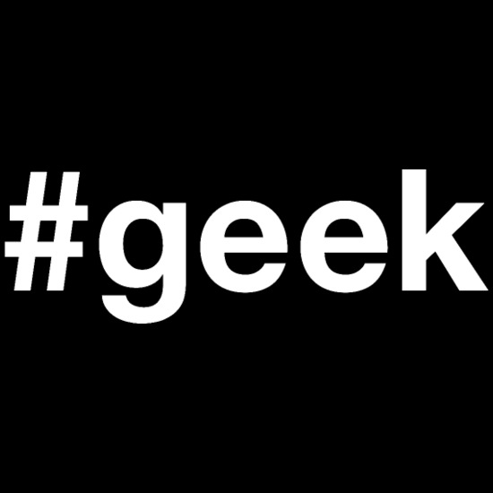 GEEK Hashtag Recycled Tote Bag