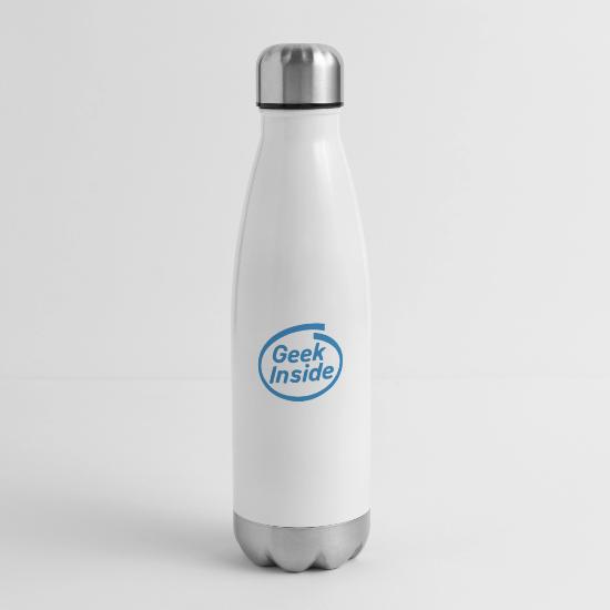 Geek Inside 17 oz Insulated Stainless Steel Water Bottle