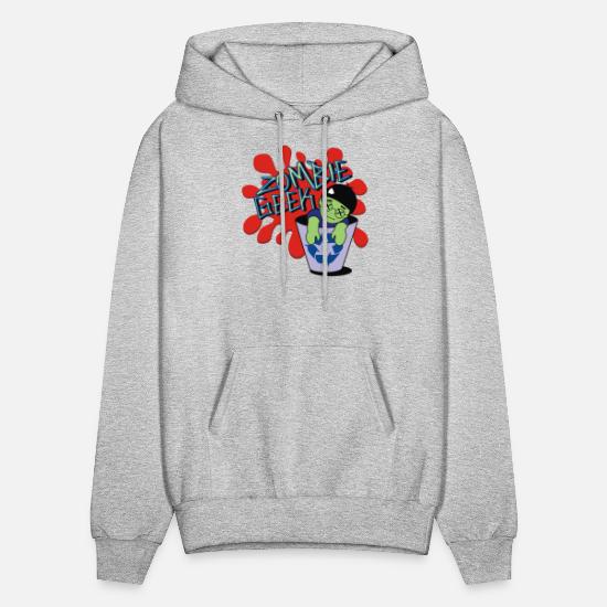 Zombie geek Men's Hoodie