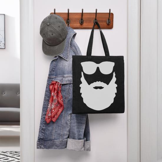 Beard geek Recycled Tote Bag