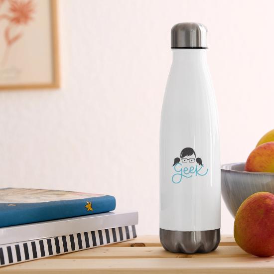 GEEK WOMAN 17 oz Insulated Stainless Steel Water Bottle 4 GEEK WOMAN 17 oz Insulated Stainless Steel Water Bottle