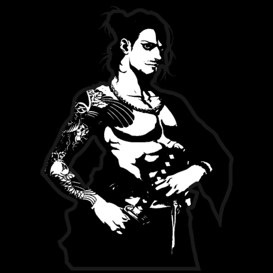 The Samurai Recycled Tote Bag