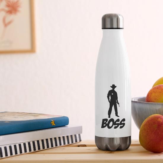 Sheriff Boss 17 oz Insulated Stainless Steel Water Bottle