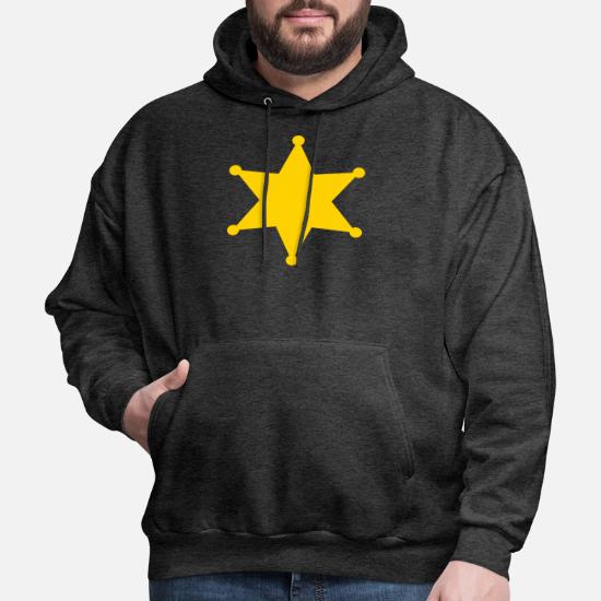 badge sheriff Men's Hoodie