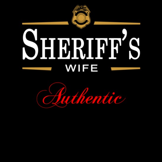 Authentic Sheriff's Wife Men's Hoodie