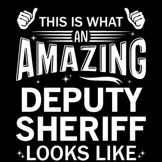 Amazing Deputy Sheriff Men's Hoodie