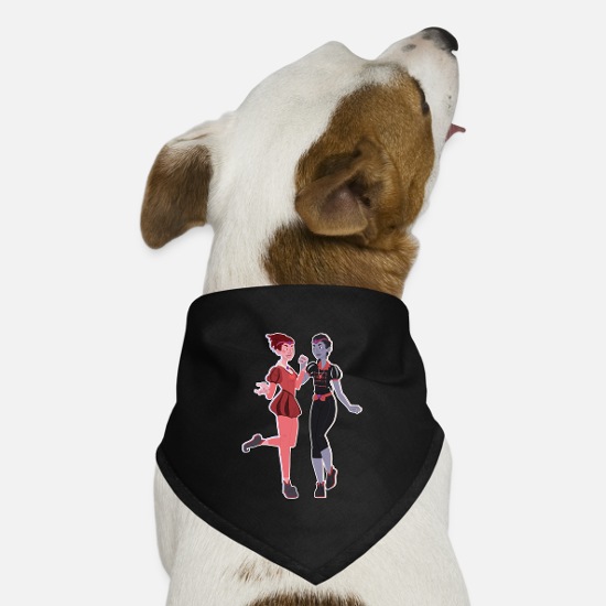 Ruby and Jet Dog Bandana