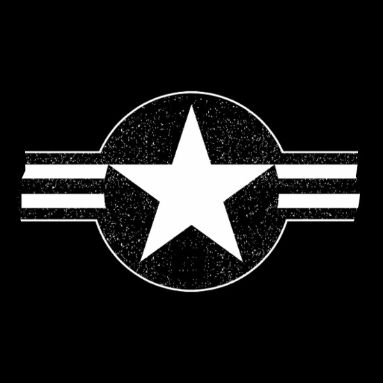 Aircraft Roundel Star Dog Bandana
