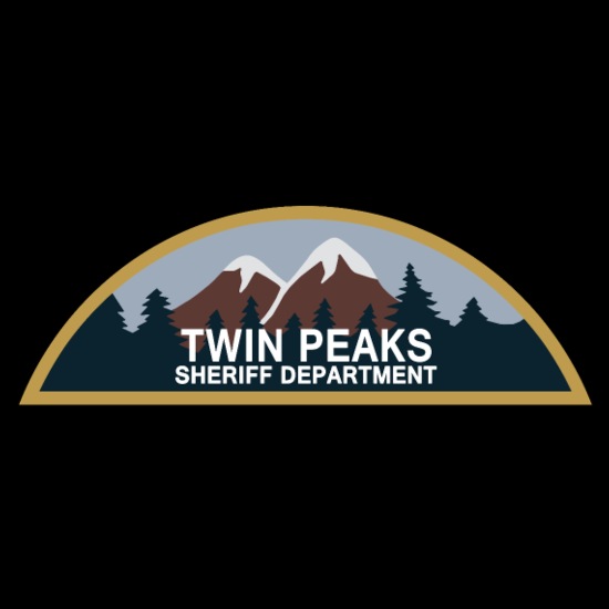 Twin peaks sheriff dep. Recycled Tote Bag