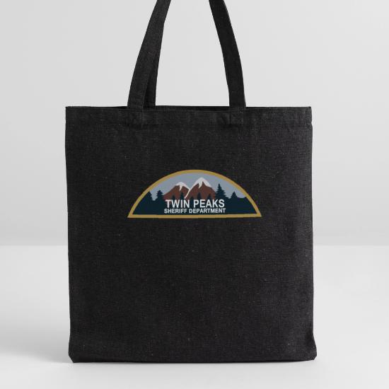 Twin peaks sheriff dep. Recycled Tote Bag