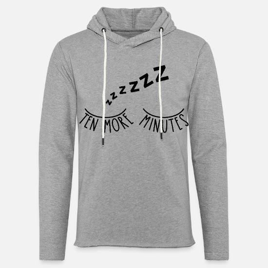 10 More Minutes of Sleep – Tired Mama Shirt Unisex Lightweight Terry Hoodie