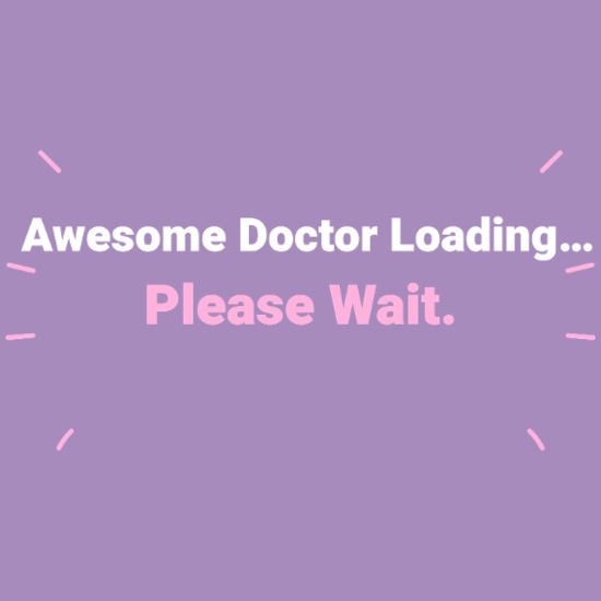 Awesome Doctor Loading Please Wait Tie Dye Long Sleeve T-shirt