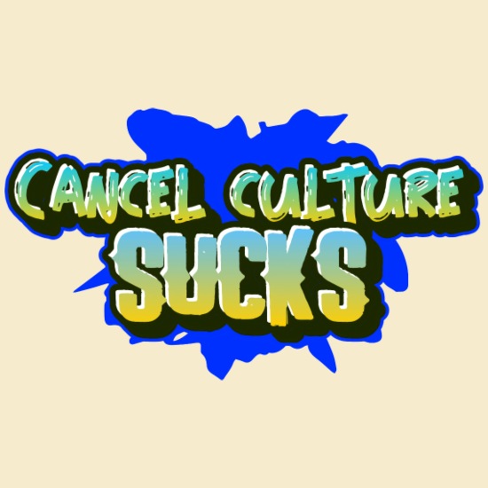 Cancel Culture Sucks Cotton Drawstring Bag