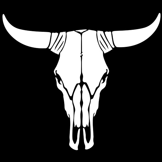 Cow skull Snapback Baseball Cap