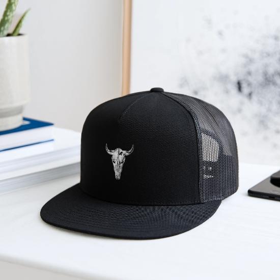 Cow Skull Trucker Hat