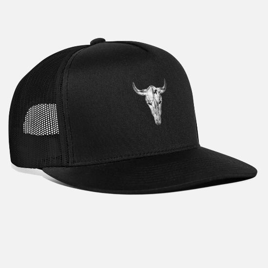 Cow Skull Trucker Hat