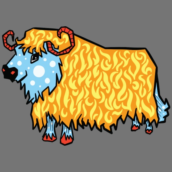 Mad Highland Cow Organic Cadet Cap