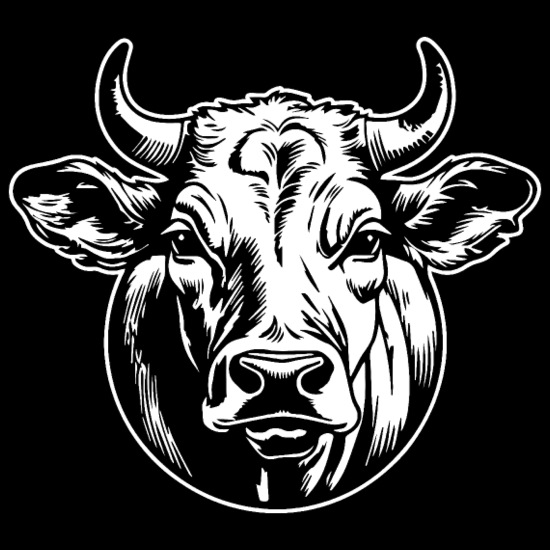 Cow Moo Cattle Farm Snapback Baseball Cap