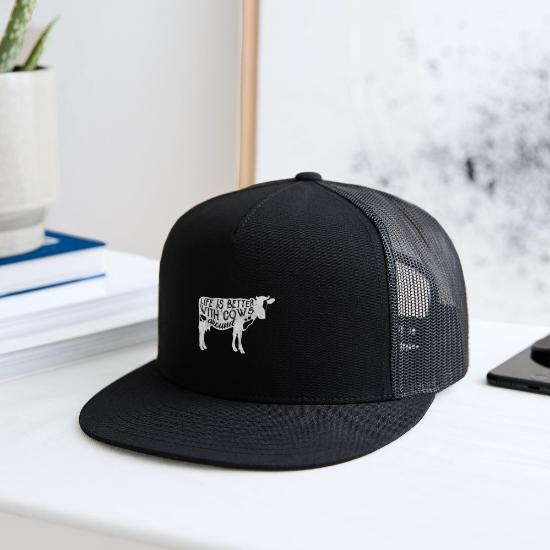 Cow Cows Trucker Hat 4 Cow Cows Trucker Hat