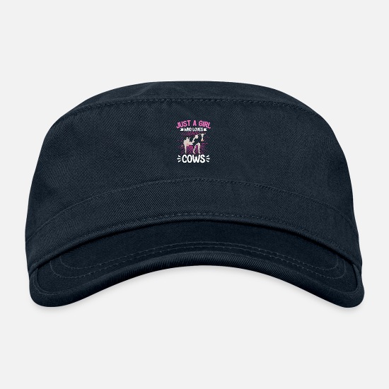 Cow Heifer Cow Farmer Dairy Cow Farming Cow Lover Organic Cadet Cap