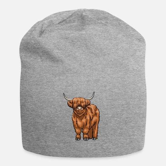 Scottish Highland Cow Beanie