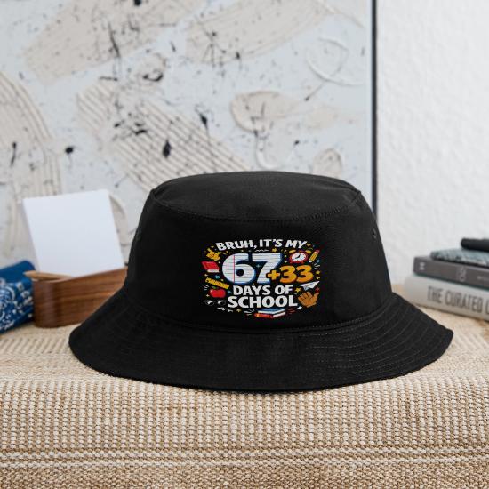 67+33 Days of School Milestone Bucket Hat