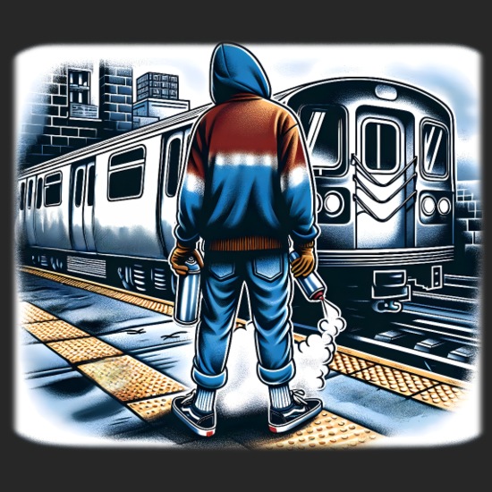 AI Teen at Outdoor Subway Layup Cloud Border Tie Dye Bucket Hat 5 AI Teen at Outdoor Subway Layup Cloud Border Tie Dye Bucket Hat