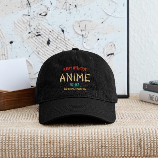 A Day Without Anime Gifts For Teen Girls And Boys Organic Baseball Cap