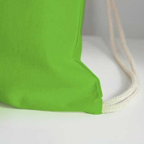Cart Path Only Dotted Route Cotton Drawstring Bag