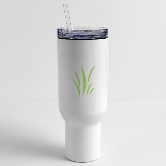 Grass 40 oz Travel Tumbler