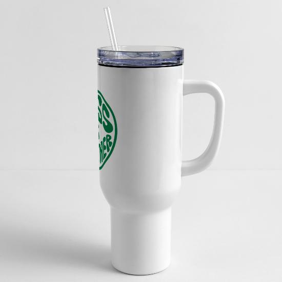 Grass is Greener 40 oz Travel Tumbler