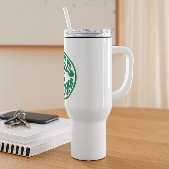 Grass is Greener 40 oz Travel Tumbler
