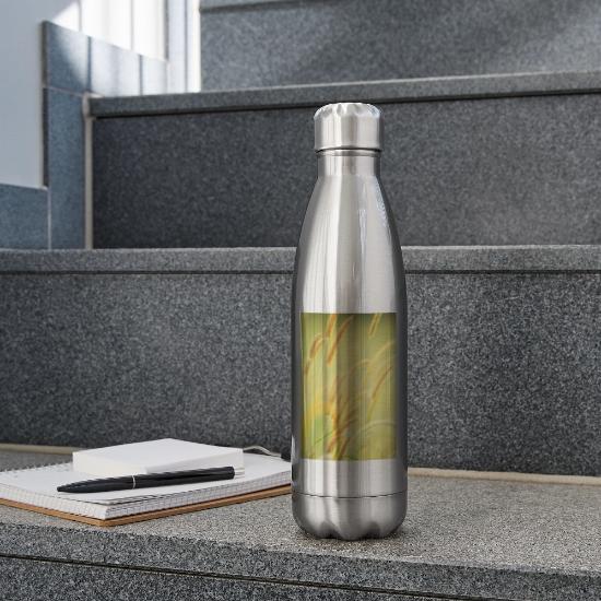 African Bristle Grass 17 oz Insulated Stainless Steel Water Bottle