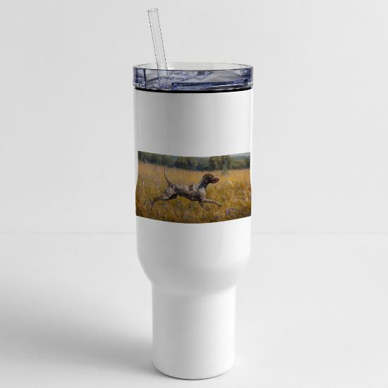 Golden Meadow Pointer Sprint 40 oz Travel Tumbler 3 Golden Meadow Pointer Sprint 40 oz Travel Tumbler