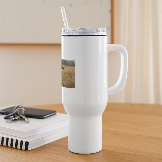 Golden Meadow Pointer Sprint 40 oz Travel Tumbler 6 Golden Meadow Pointer Sprint 40 oz Travel Tumbler