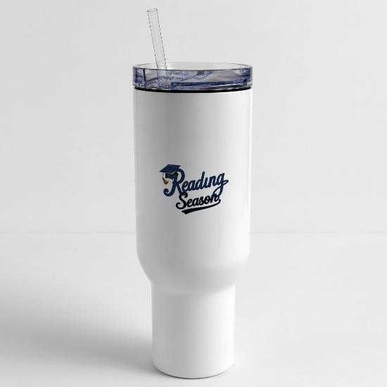 Reading Season 40 oz Travel Tumbler 3 Reading Season 40 oz Travel Tumbler