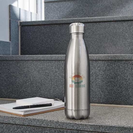 All The Cool Kids Are Reading - Reading 17 oz Insulated Stainless Steel Water Bottle
