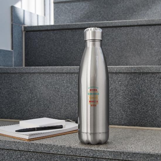 Addicted To Reading 17 oz Insulated Stainless Steel Water Bottle