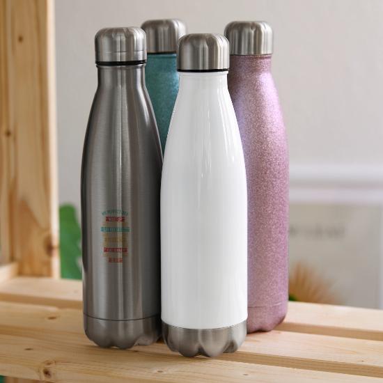 Addicted To Reading 17 oz Insulated Stainless Steel Water Bottle