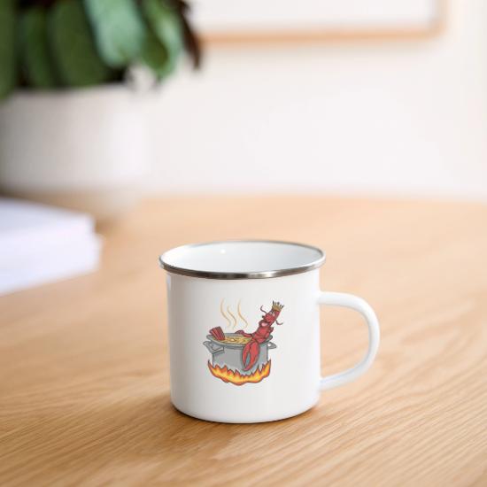 Plain Enamel Mug 4 Plain Enamel Mug