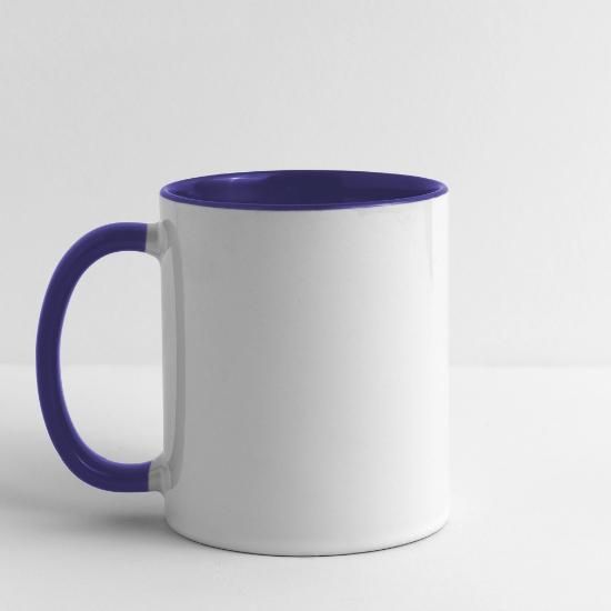 Plain Books Two-Tone Mug