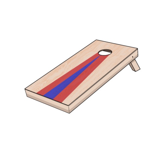 Cornhole Plain Enamel Mug
