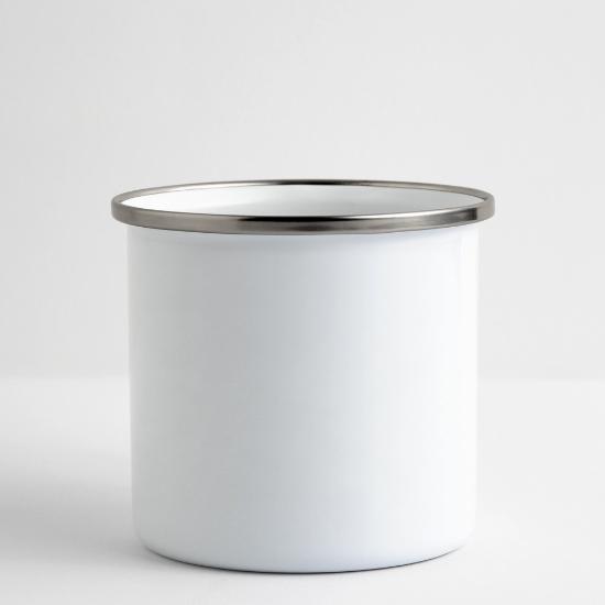 Cornhole Plain Enamel Mug