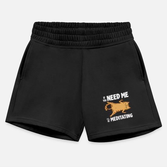 Cat Meditation Mindfulness meditation Women's Jogger Short